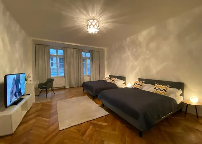 Spacious Apartment On Wenceslas Square